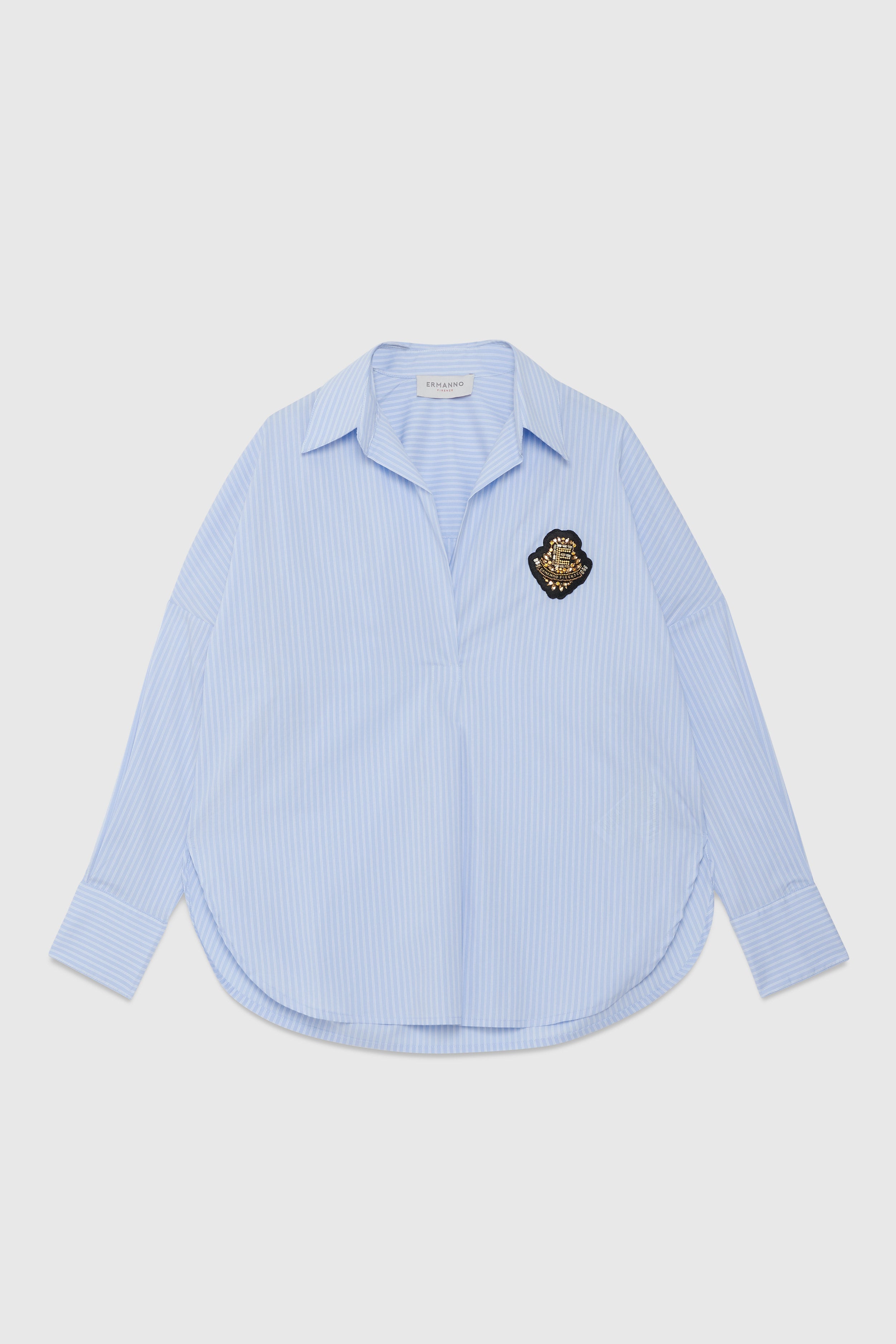 Image of CAMICIA A POLO CON GIOIELLO
