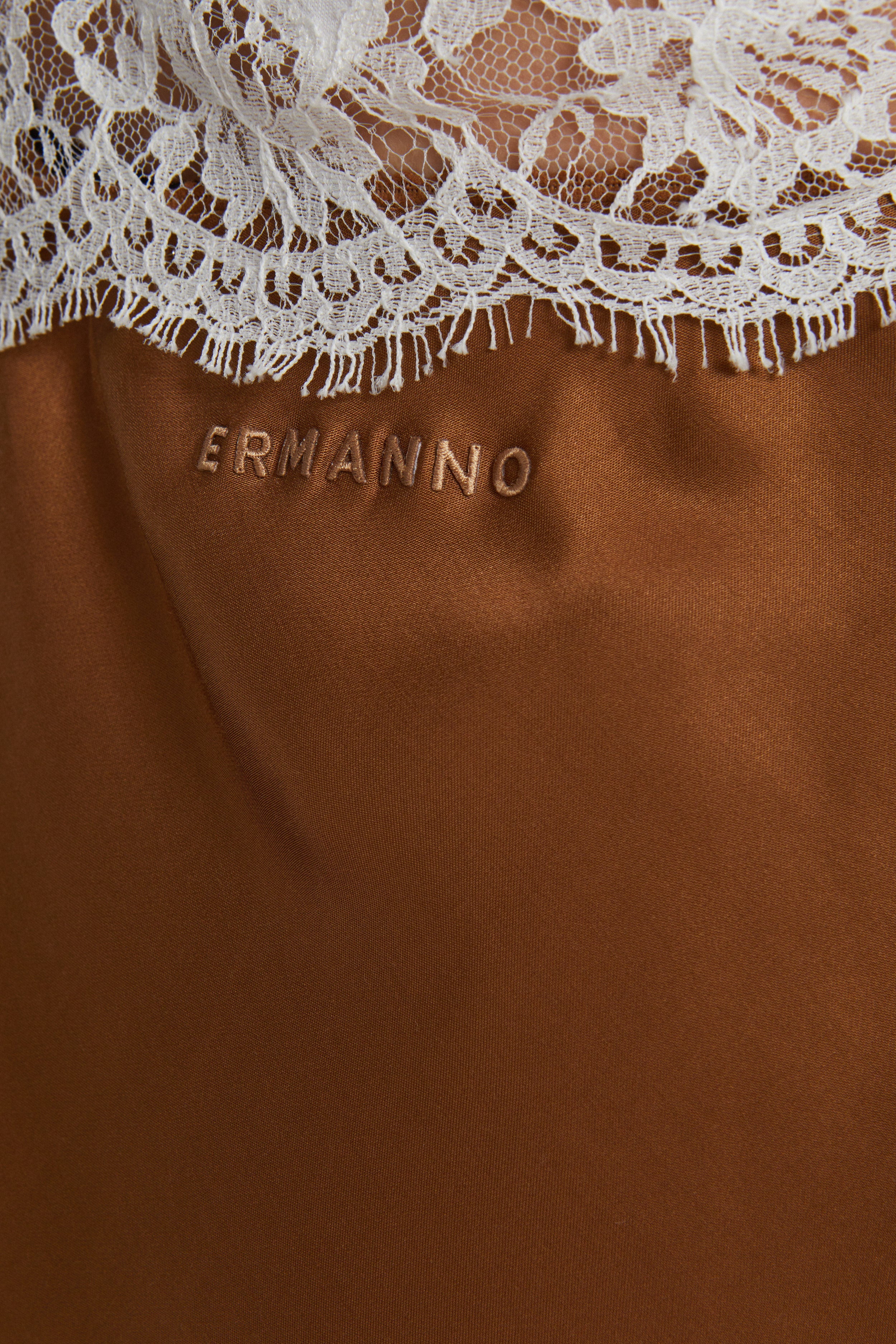 Image of GONNA DI RASO IN SBIECO