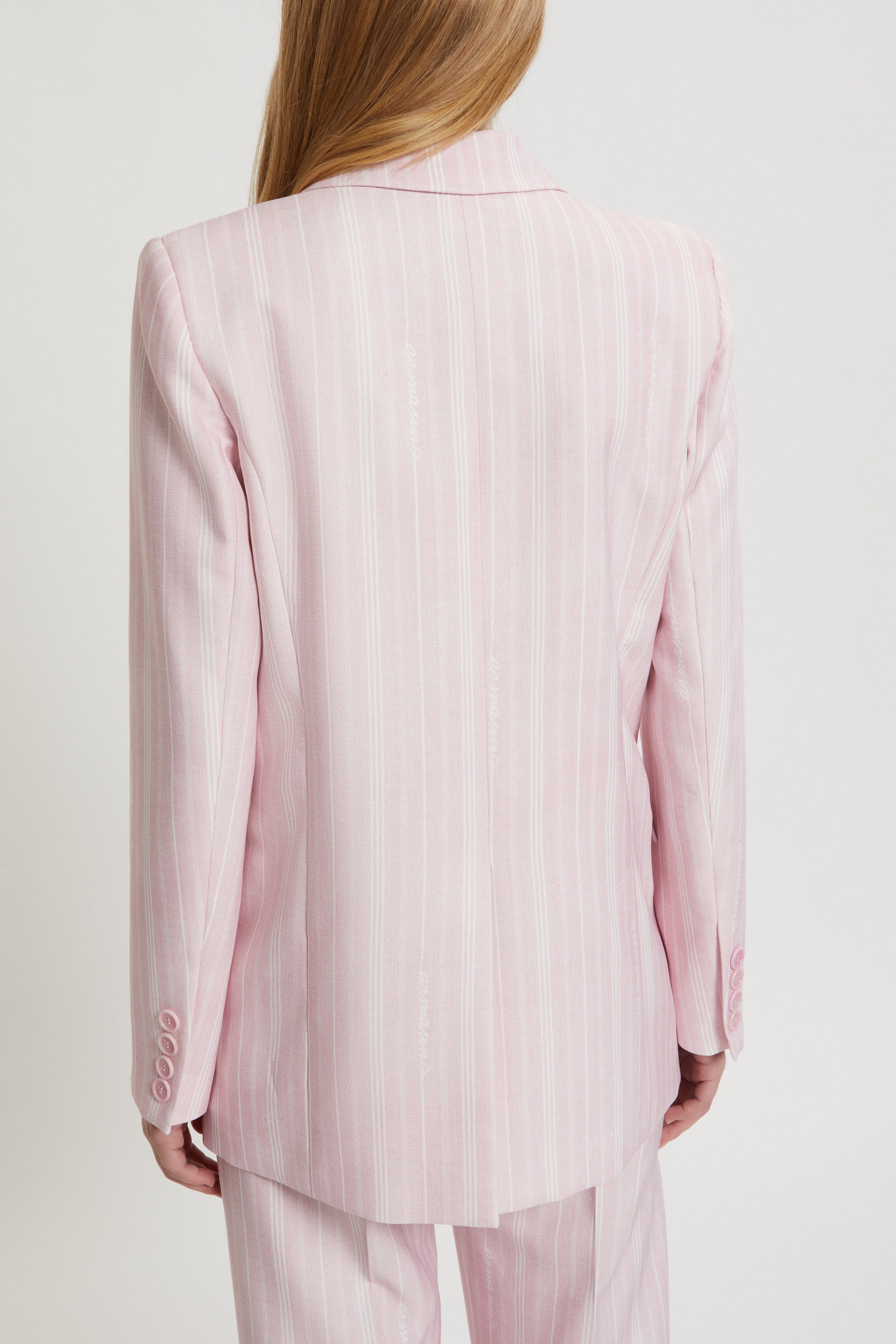 Image of BLAZER GESSATO CON LOGO IN CADI