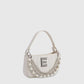 HAND BAG WITH CHAIN AND PEARL