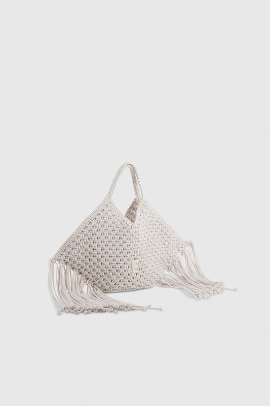 TOTE BAG WITH FRINGES