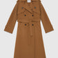 DOUBLE- BREASTED TRENCH COAT