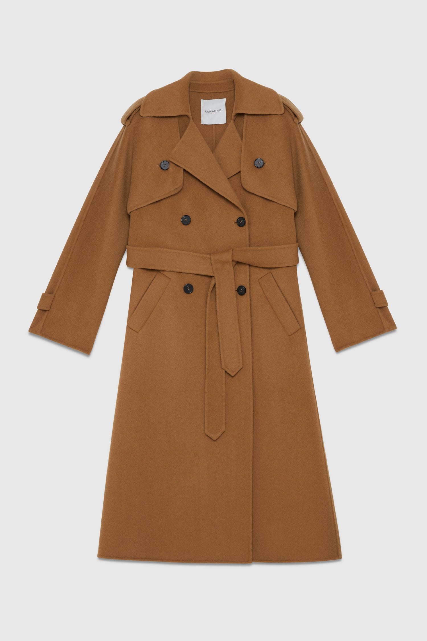 DOUBLE- BREASTED TRENCH COAT