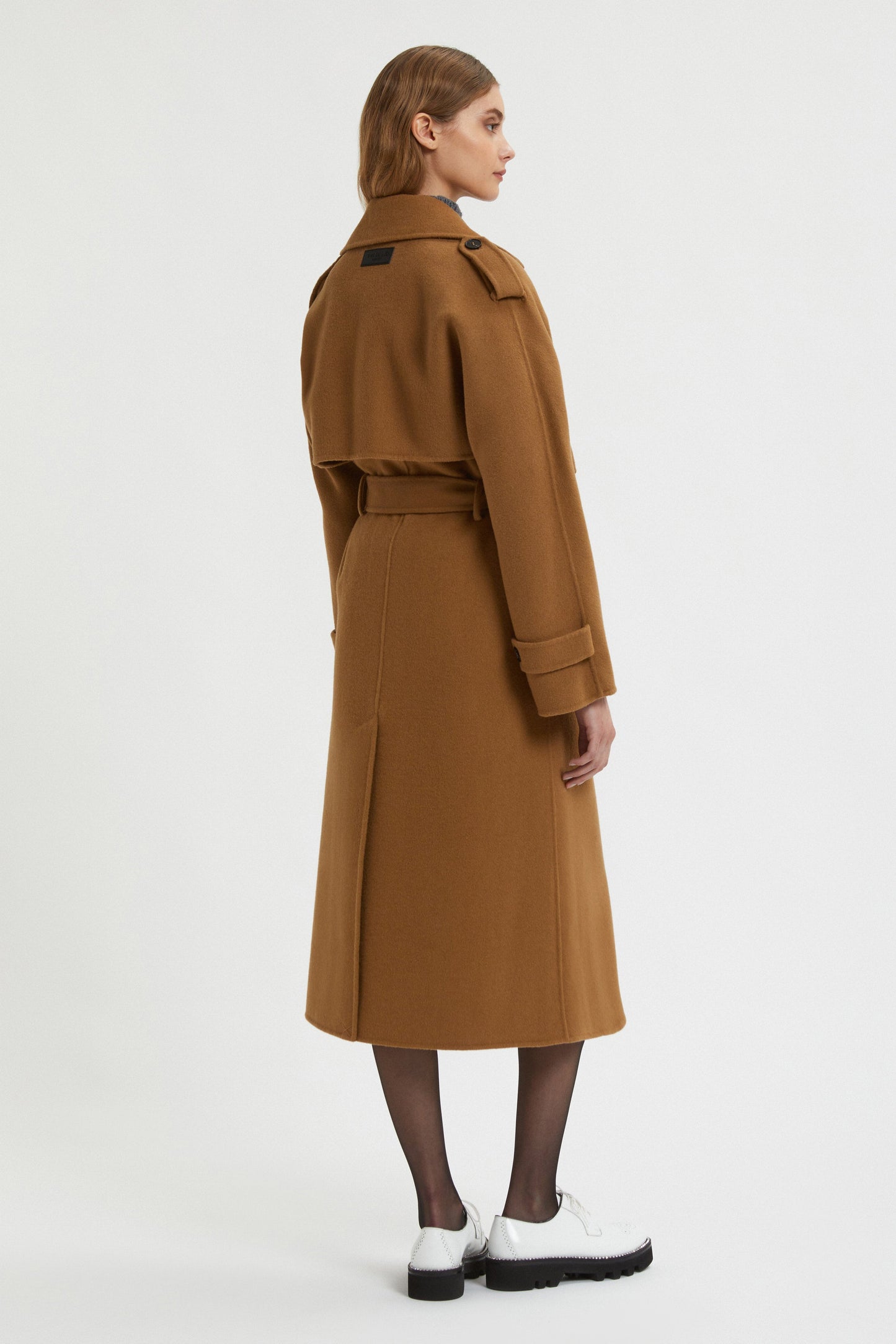 DOUBLE- BREASTED TRENCH COAT