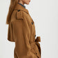 DOUBLE- BREASTED TRENCH COAT