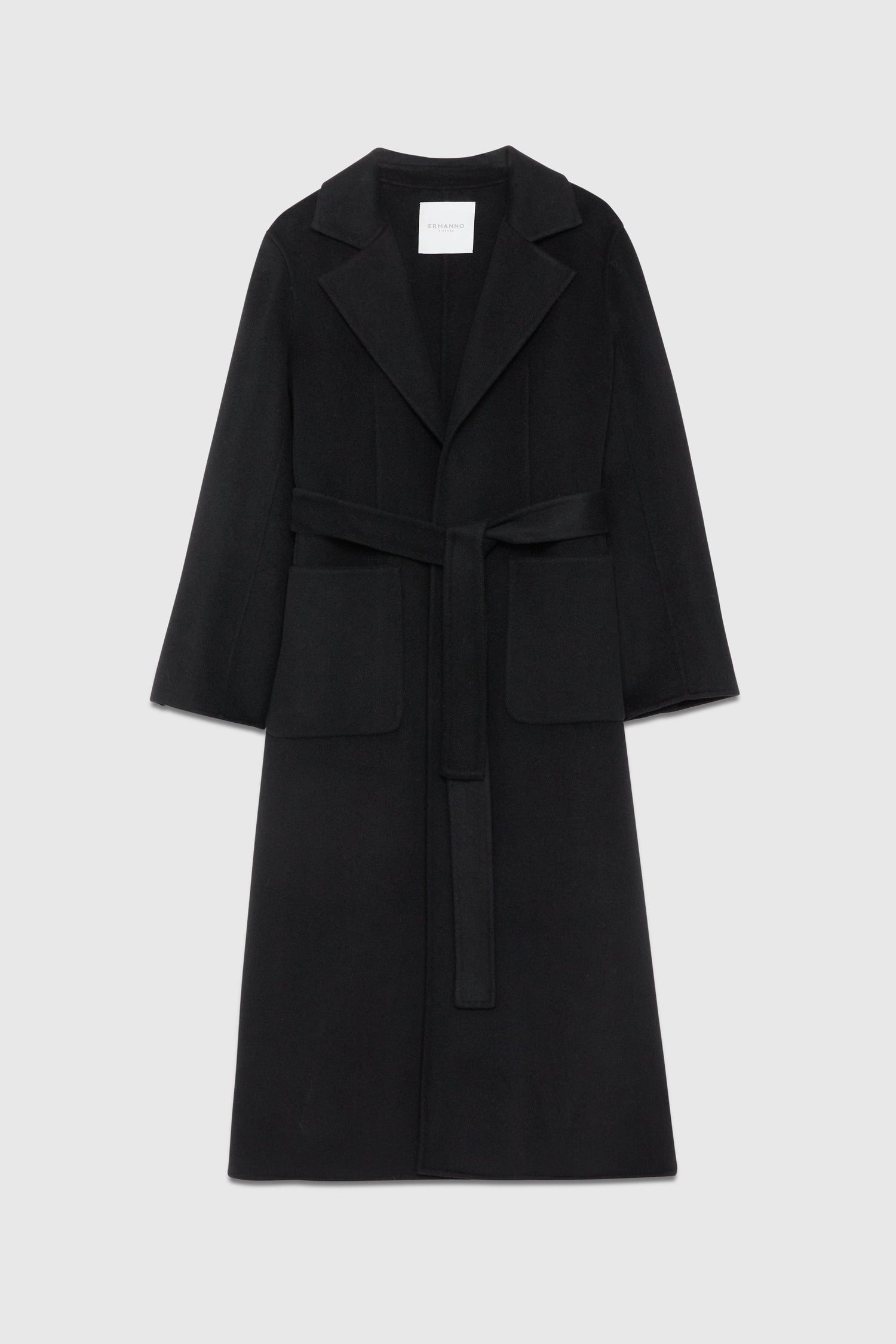 COAT WITH BELT