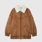 ECO-SUEDE SHEEPSKIN JACKET