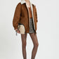 ECO-SUEDE SHEEPSKIN JACKET