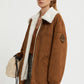 ECO-SUEDE SHEEPSKIN JACKET