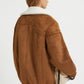 BOMBER EN MOUTON ECOLOGIQUE SUEDE