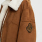 ECO-SUEDE SHEEPSKIN JACKET