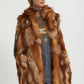 PARKA WITH DETHACHABLE INNER FOX WAISTCOAT