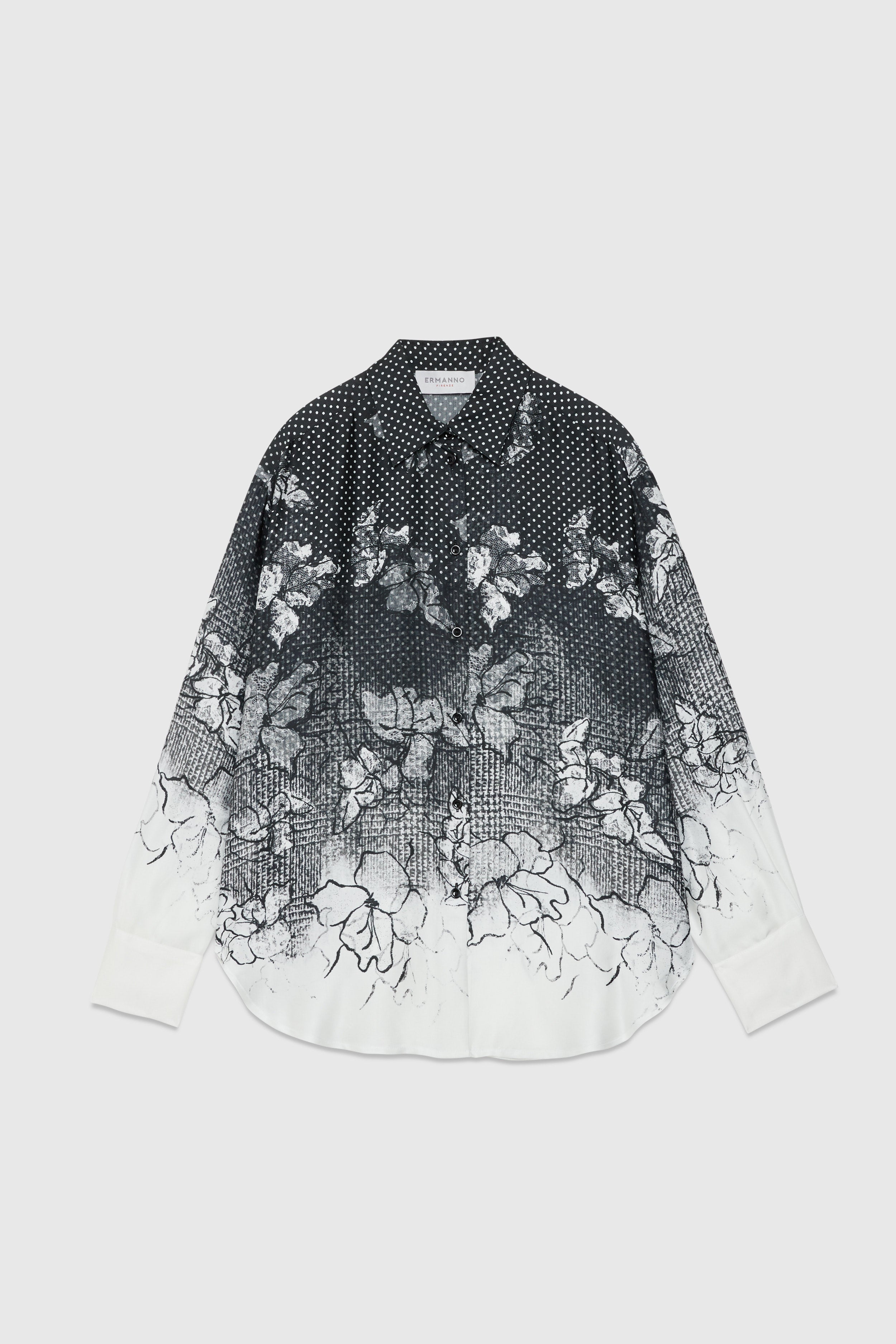 SATIN PRINTED SHIRT