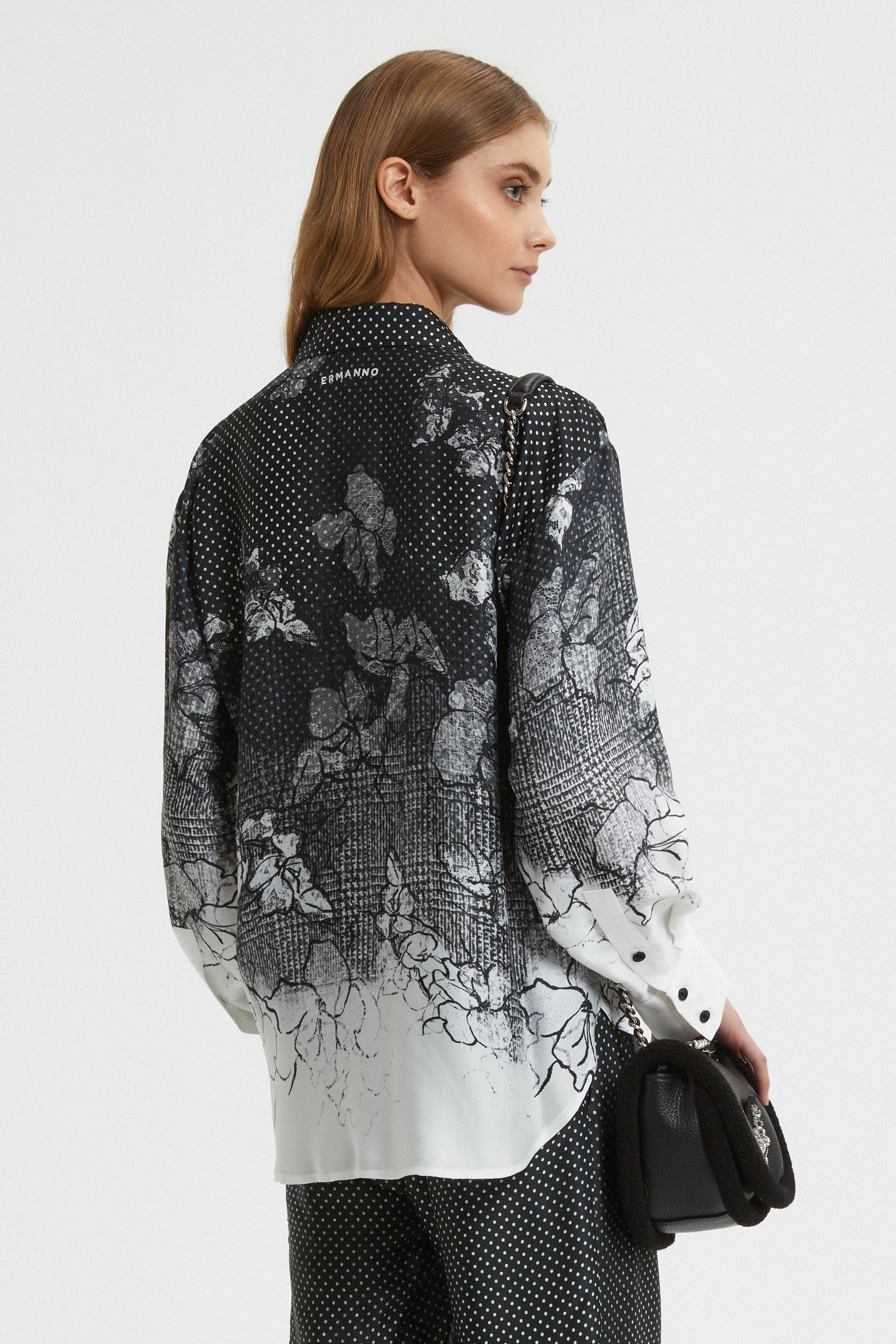 SATIN PRINTED SHIRT