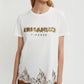 T-SHIRT WITH LACE AND SEQUINS