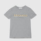 EMBROIDERED LOGO T-SHIRT WITH SEQUINS