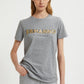 EMBROIDERED LOGO T-SHIRT WITH SEQUINS