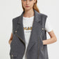 CHIODO GILET IN DOUBLE