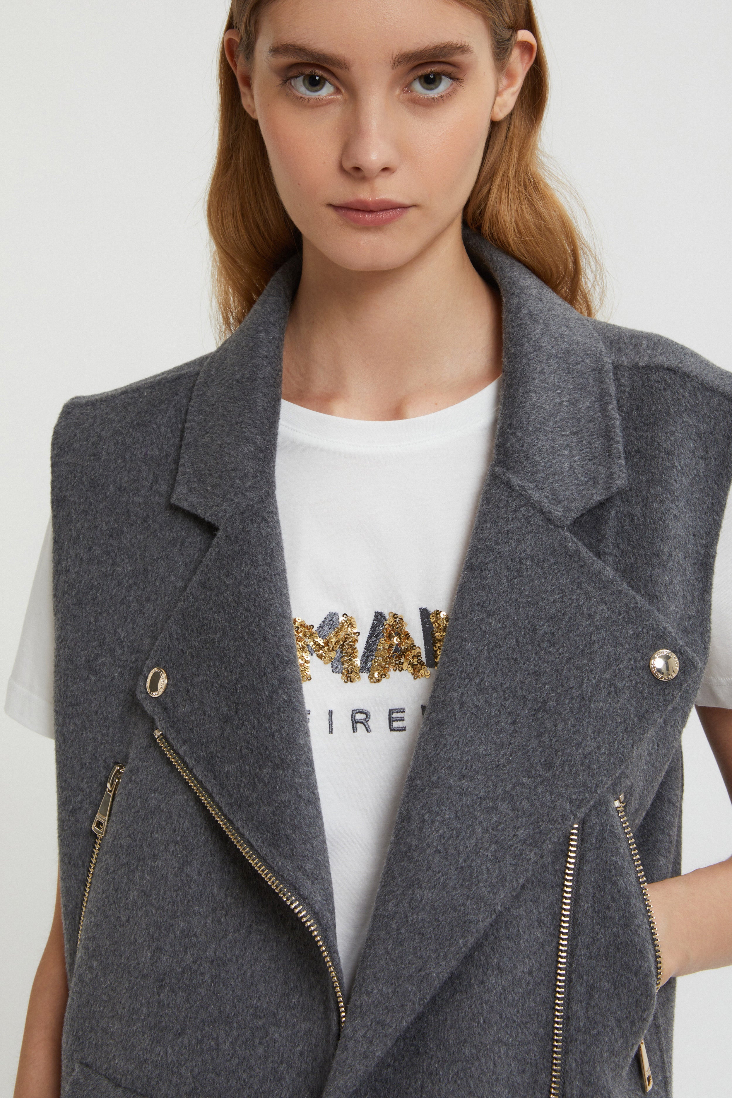 Image of VESTE EN TISSU DOUBLE