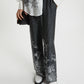 SATIN PRINTED PANTS