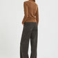 VELVET FLARE PANTS