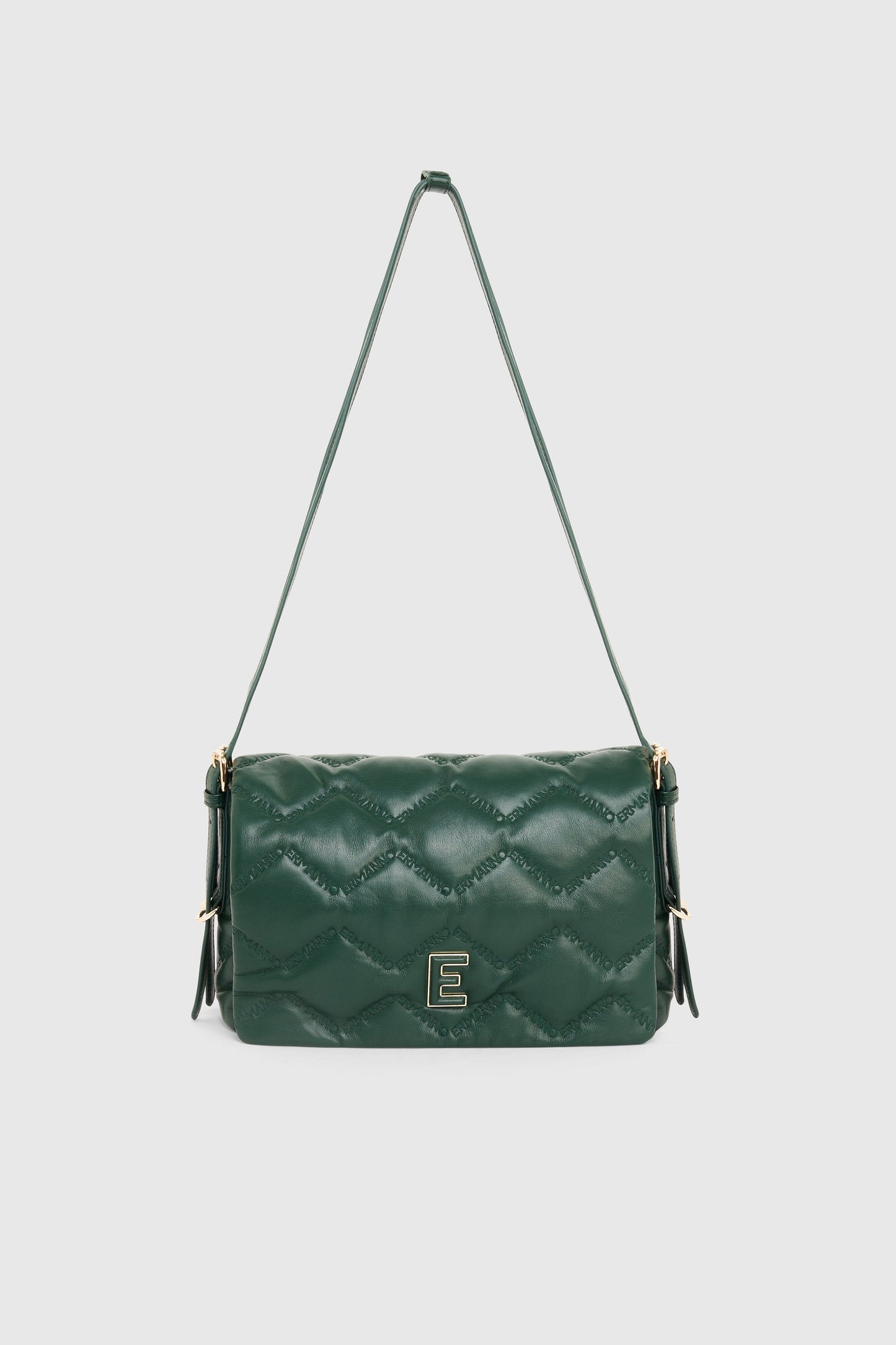 ROUND CROSSBODY QUILTED BAG