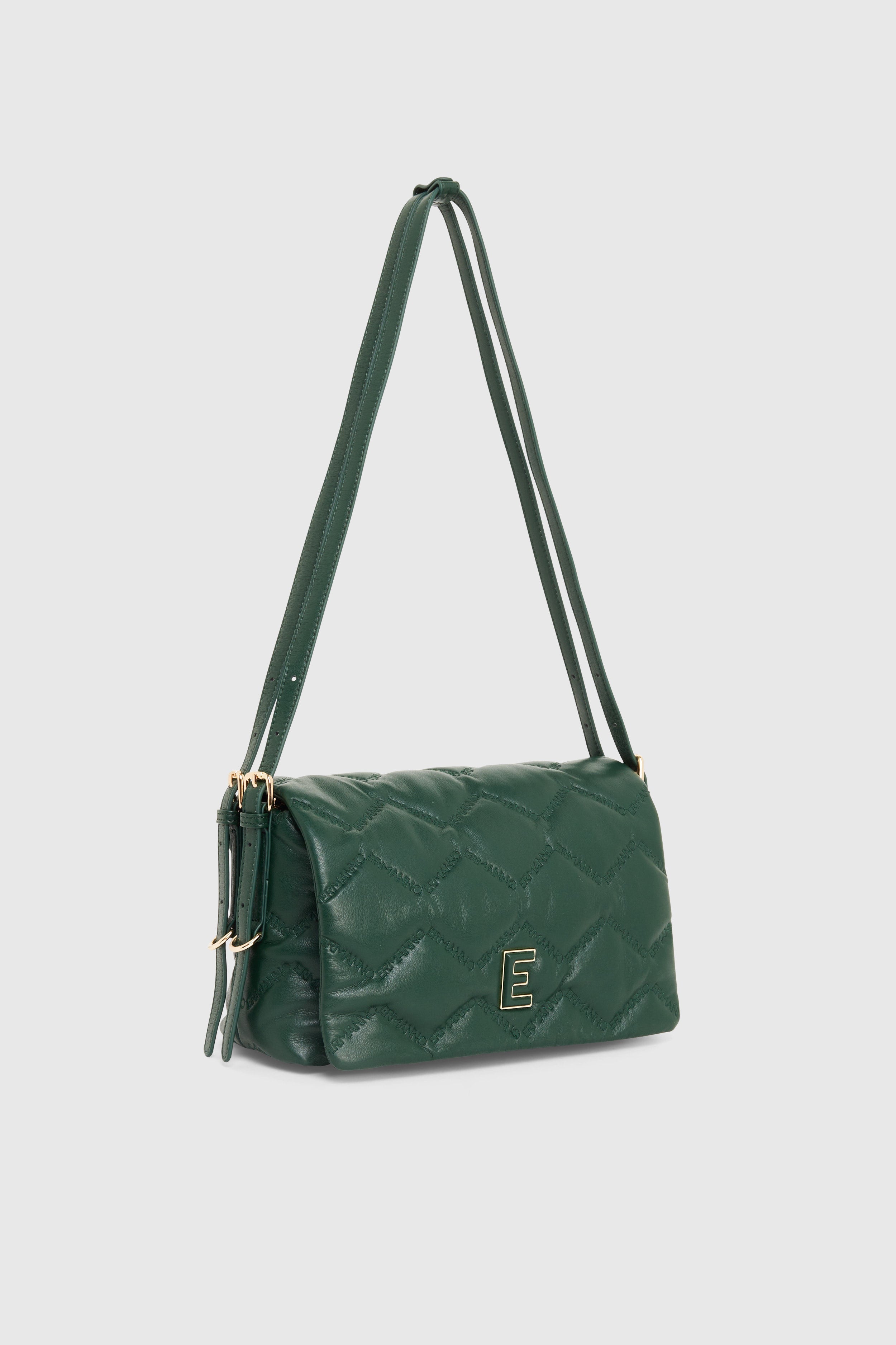 Image of SAC MATELASSÉ AVEC LOGO ET BANDOULIÈRE