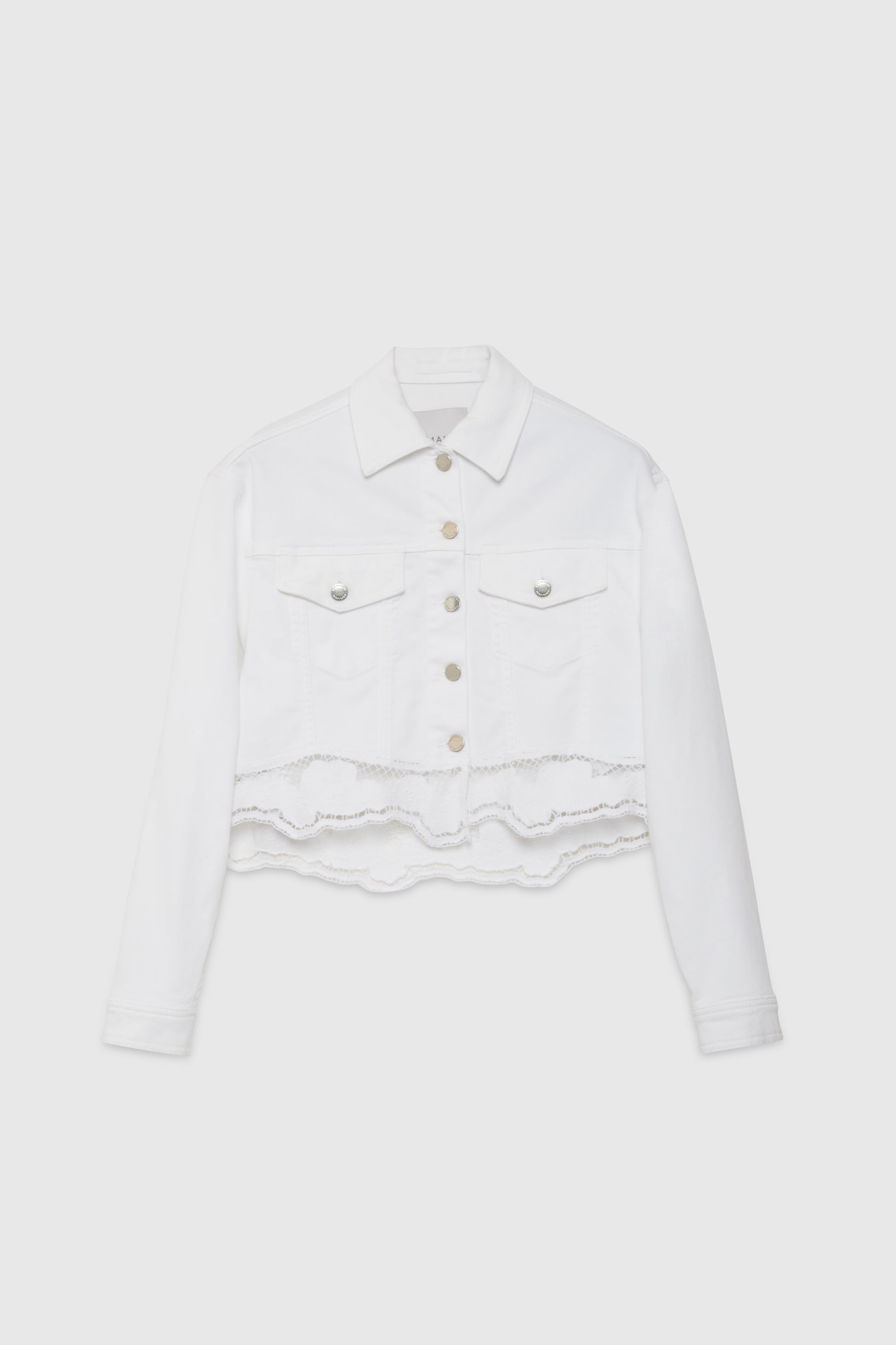 DENIM JACKET WITH EMBROIDERY APPLICATION