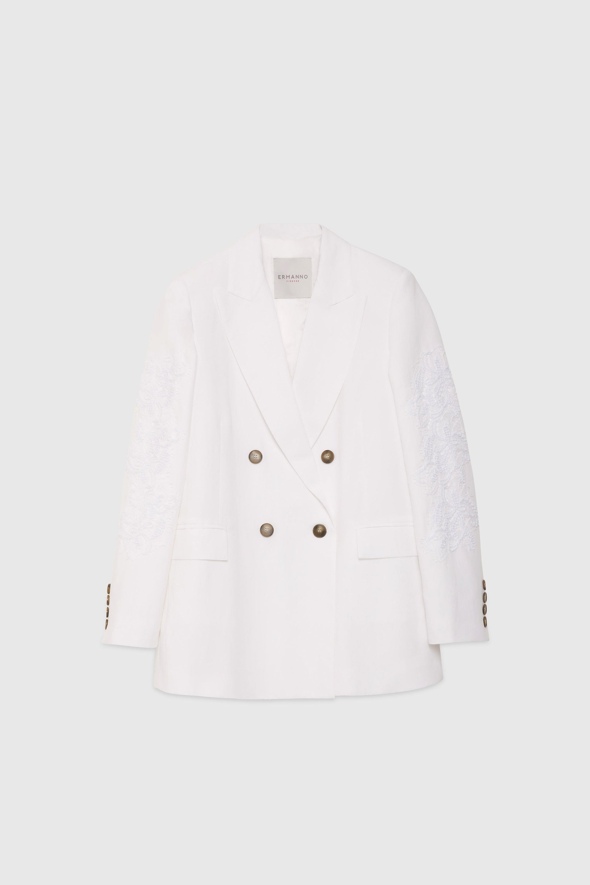 BLAZER DOPPIO PETTO CON RICAMI