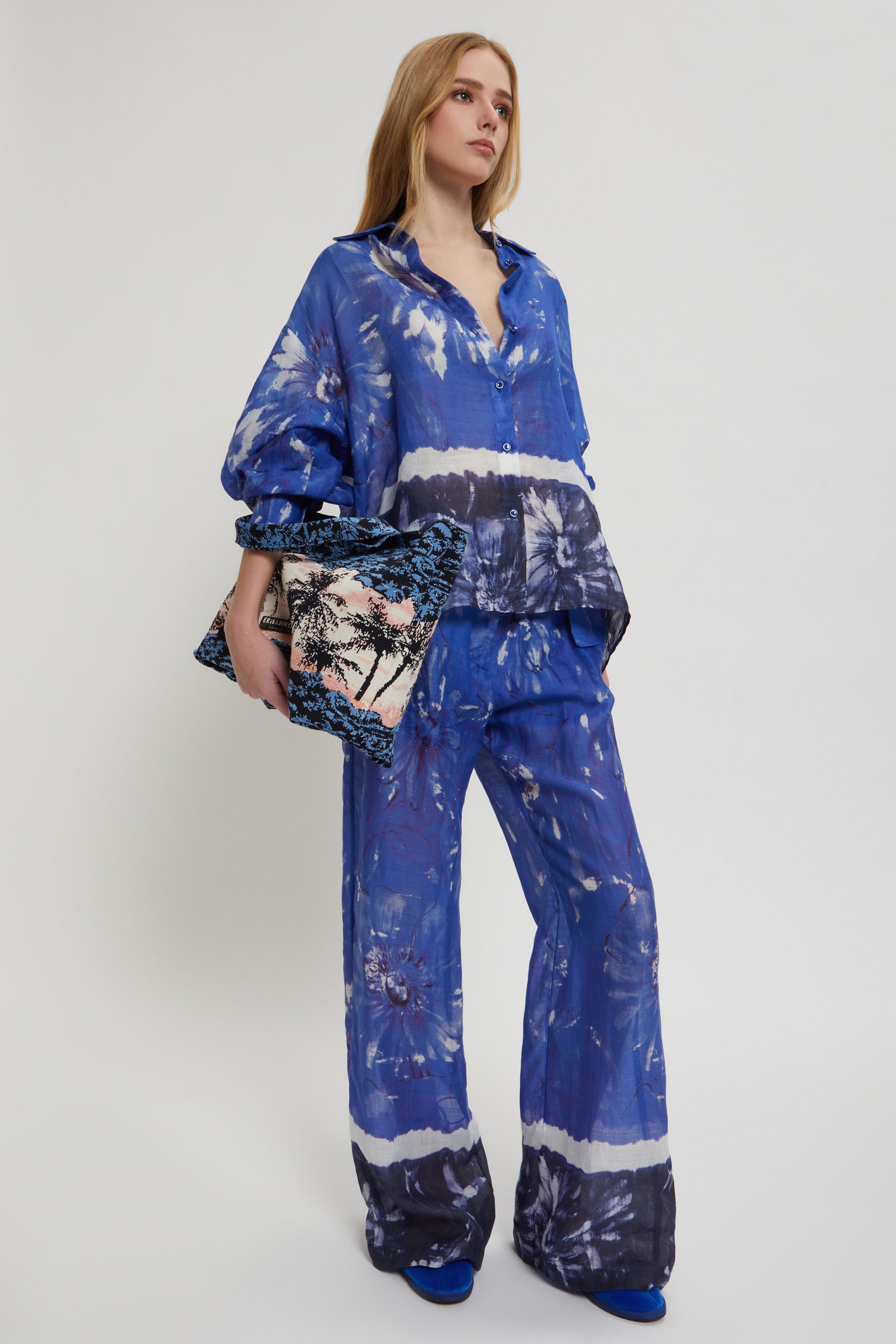 TIE&DIE PRINTED SHIRT