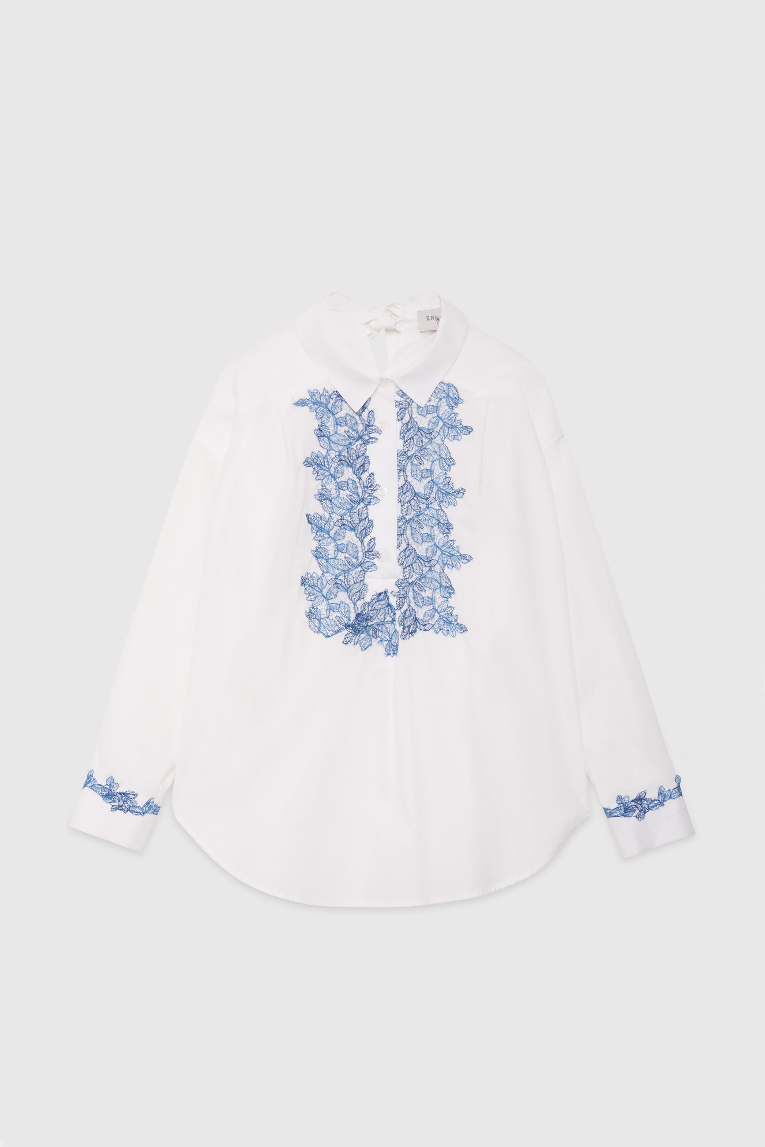 Image of SHIRT WITH LACE INSERT