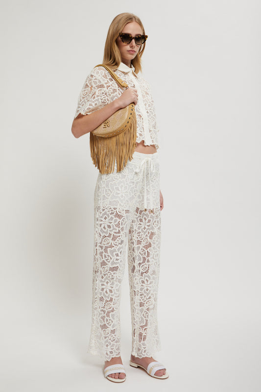 REBRODÈ LACE PANTS
