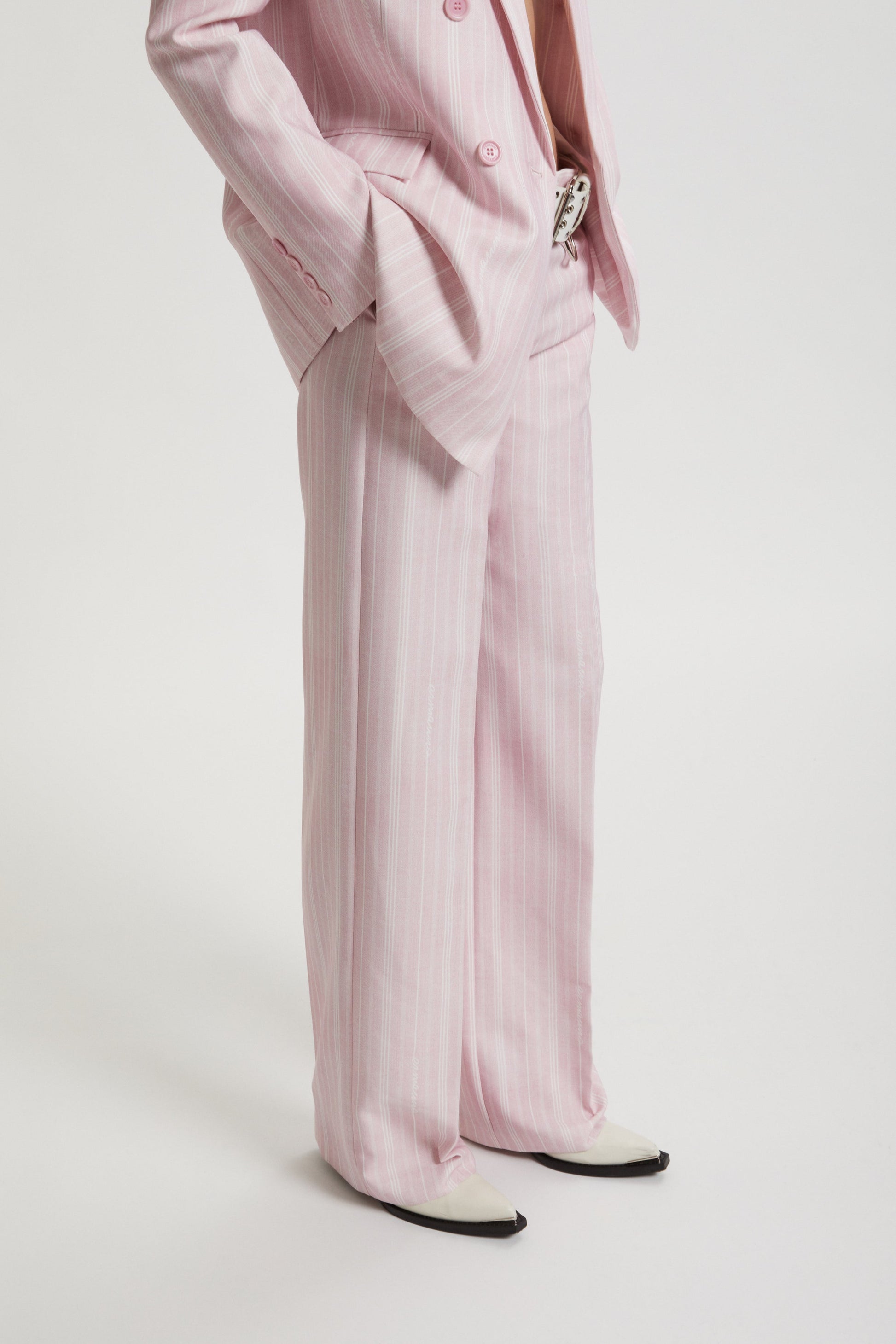 PANTALONI  GESSATI LOGATI DI CADÌ