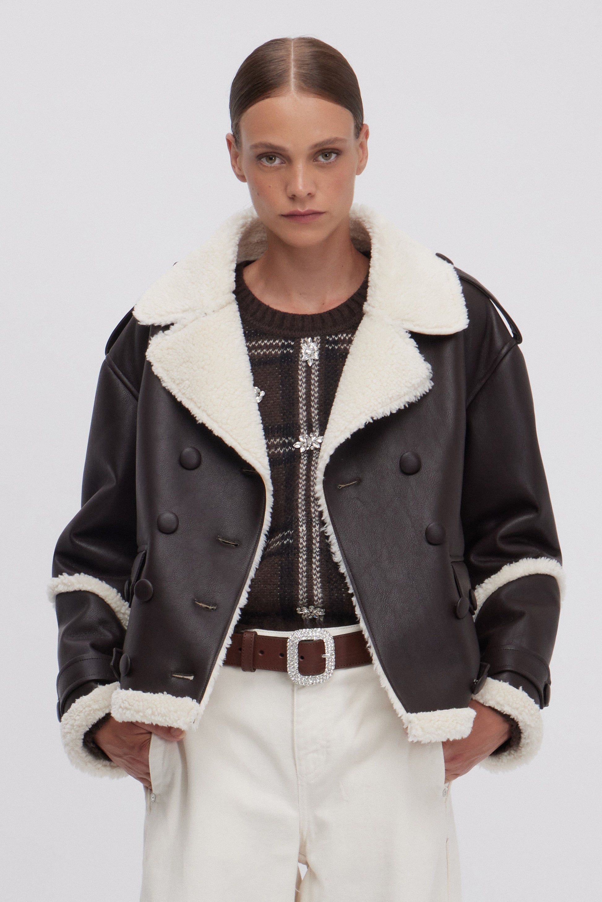 ECO-SHEEPSKIN JACKET
