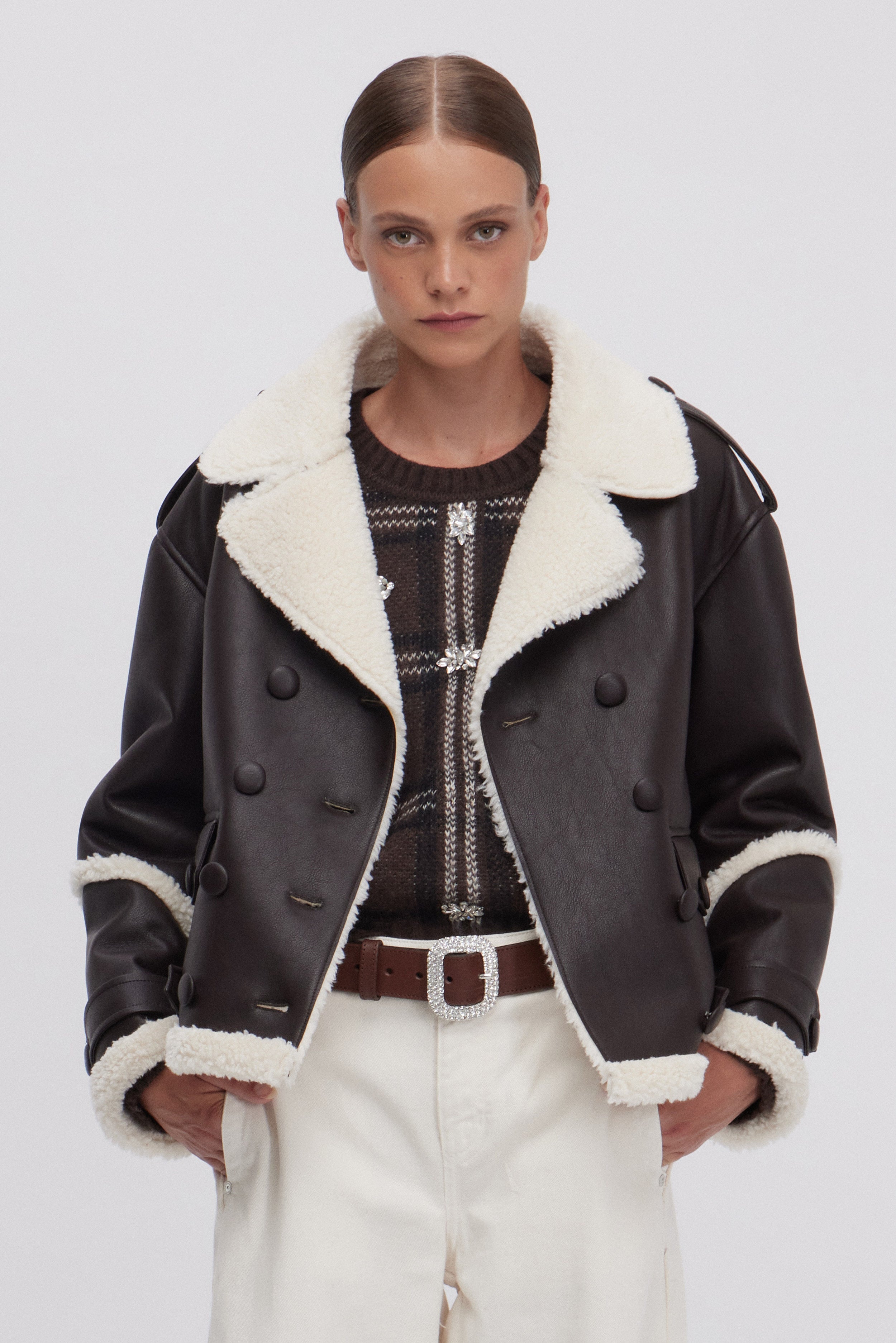 ECO-SHEEPSKIN JACKET