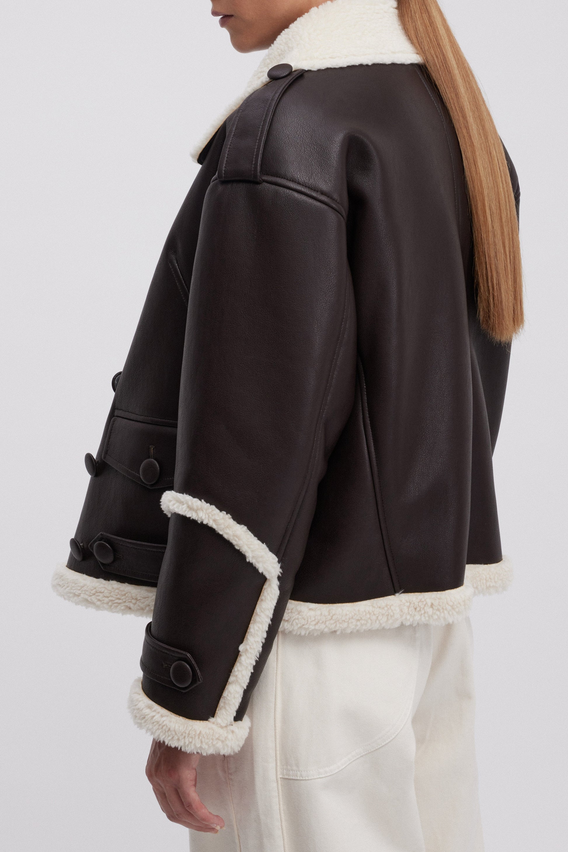 ECO-SHEEPSKIN JACKET