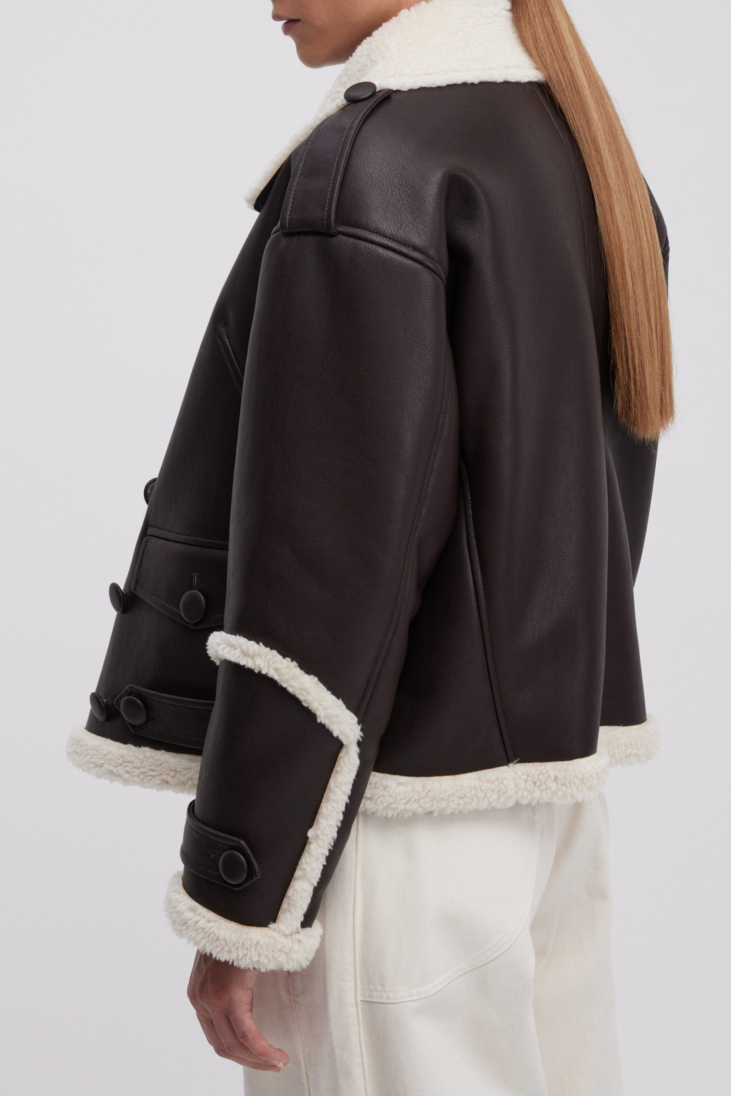 ECO-SHEEPSKIN JACKET