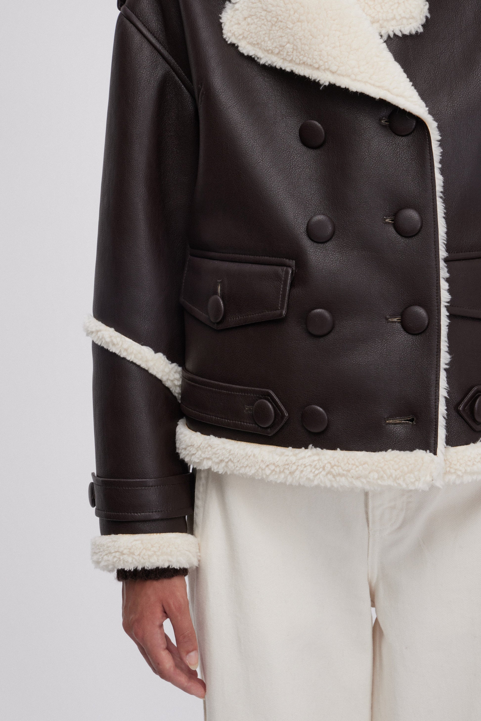 ECO-SHEEPSKIN JACKET