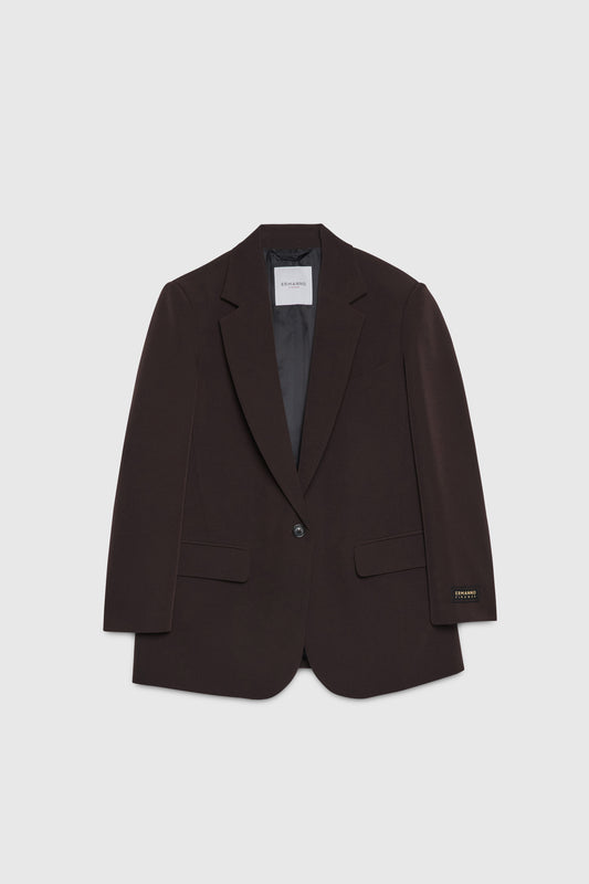 OVERSIZE CADY BLAZER