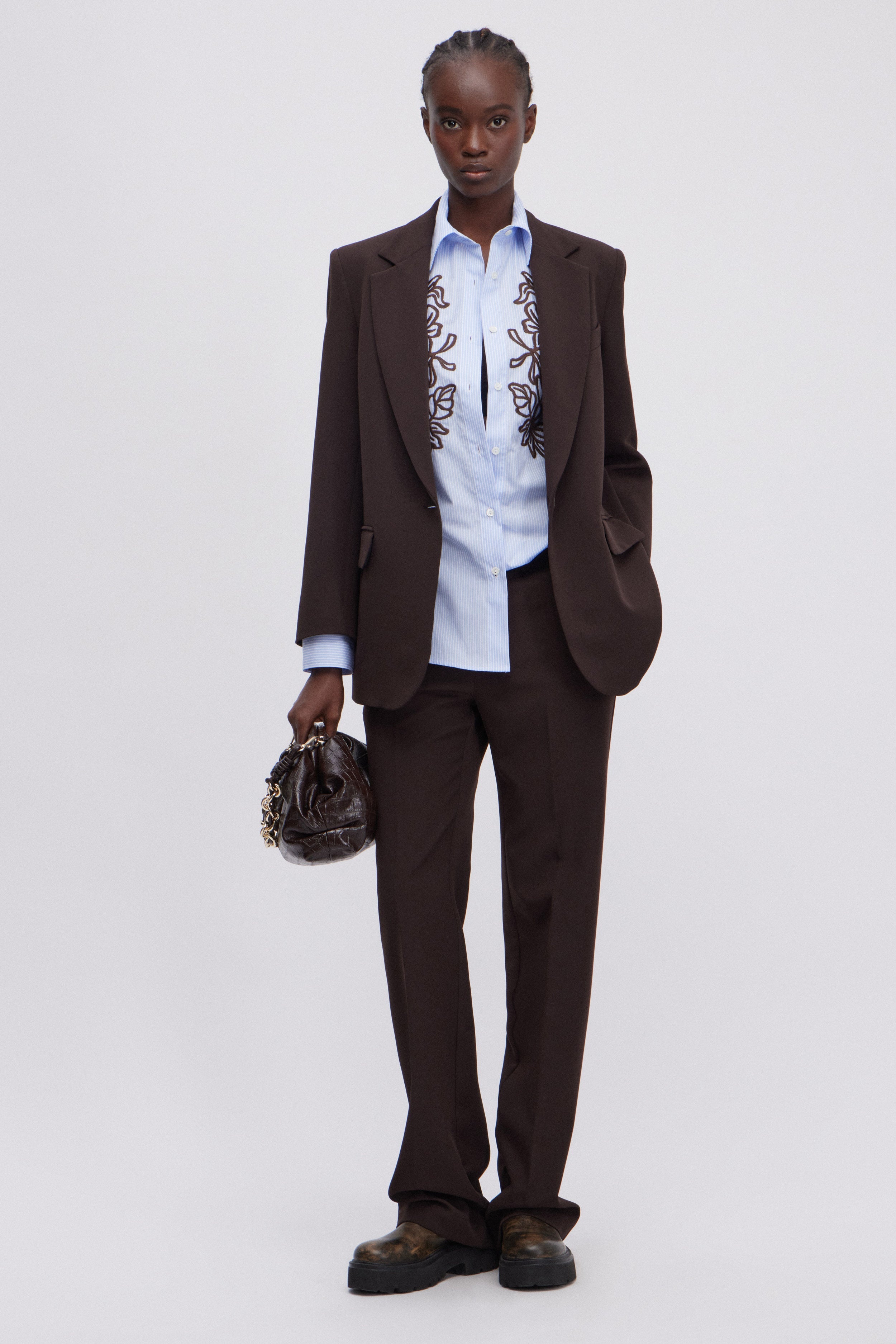 OVERSIZE CADY BLAZER