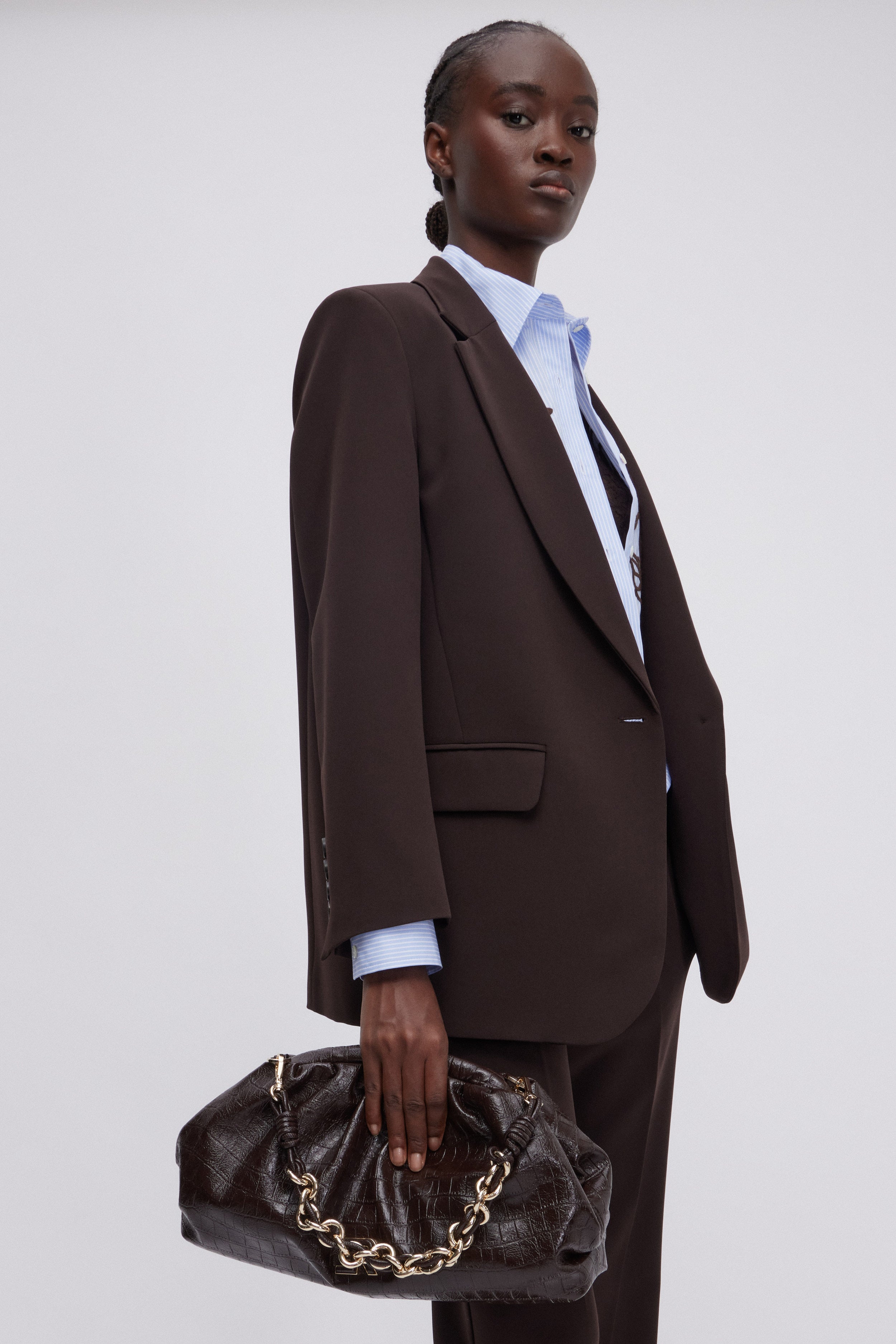 OVERSIZE CADY BLAZER