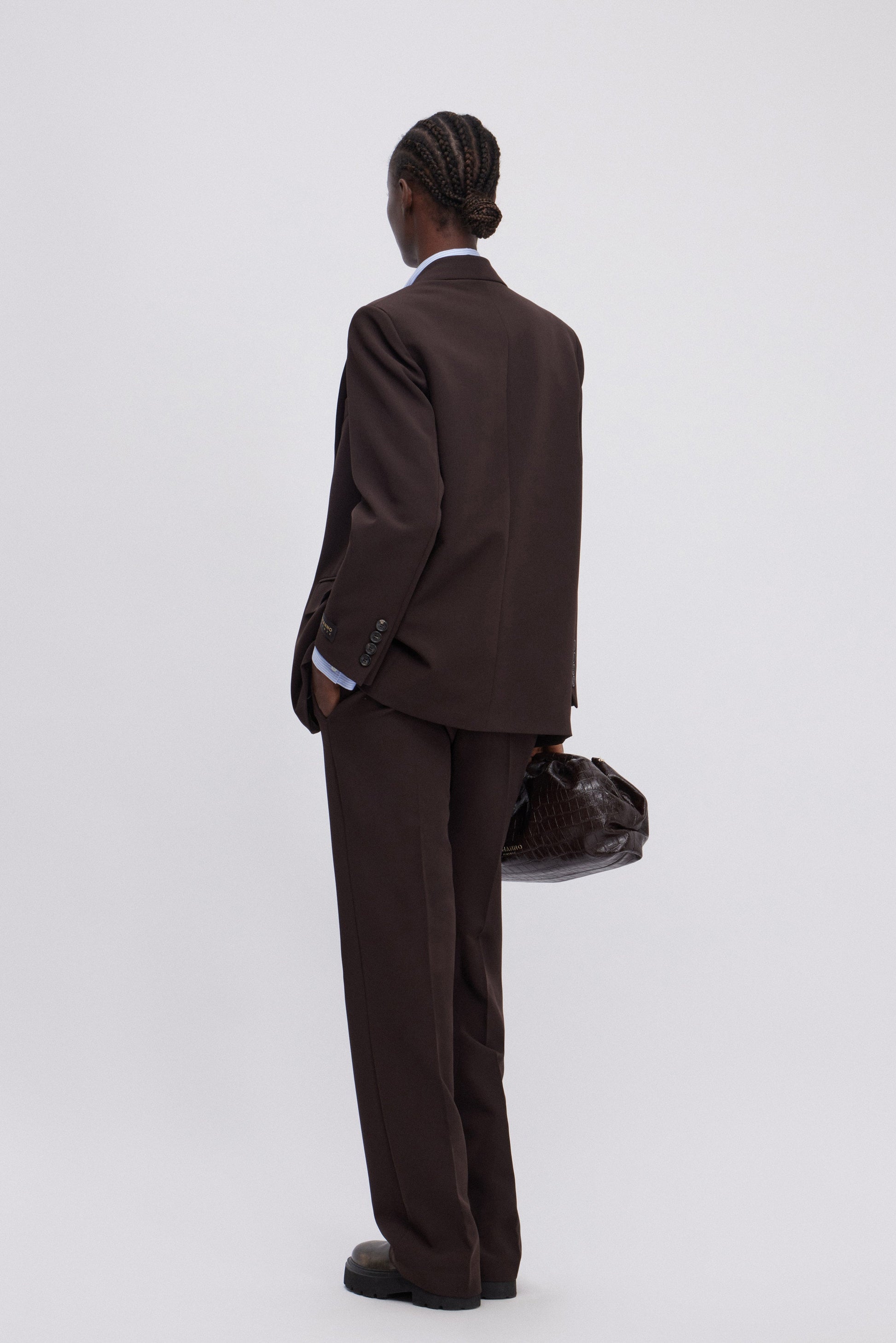 OVERSIZE CADY BLAZER