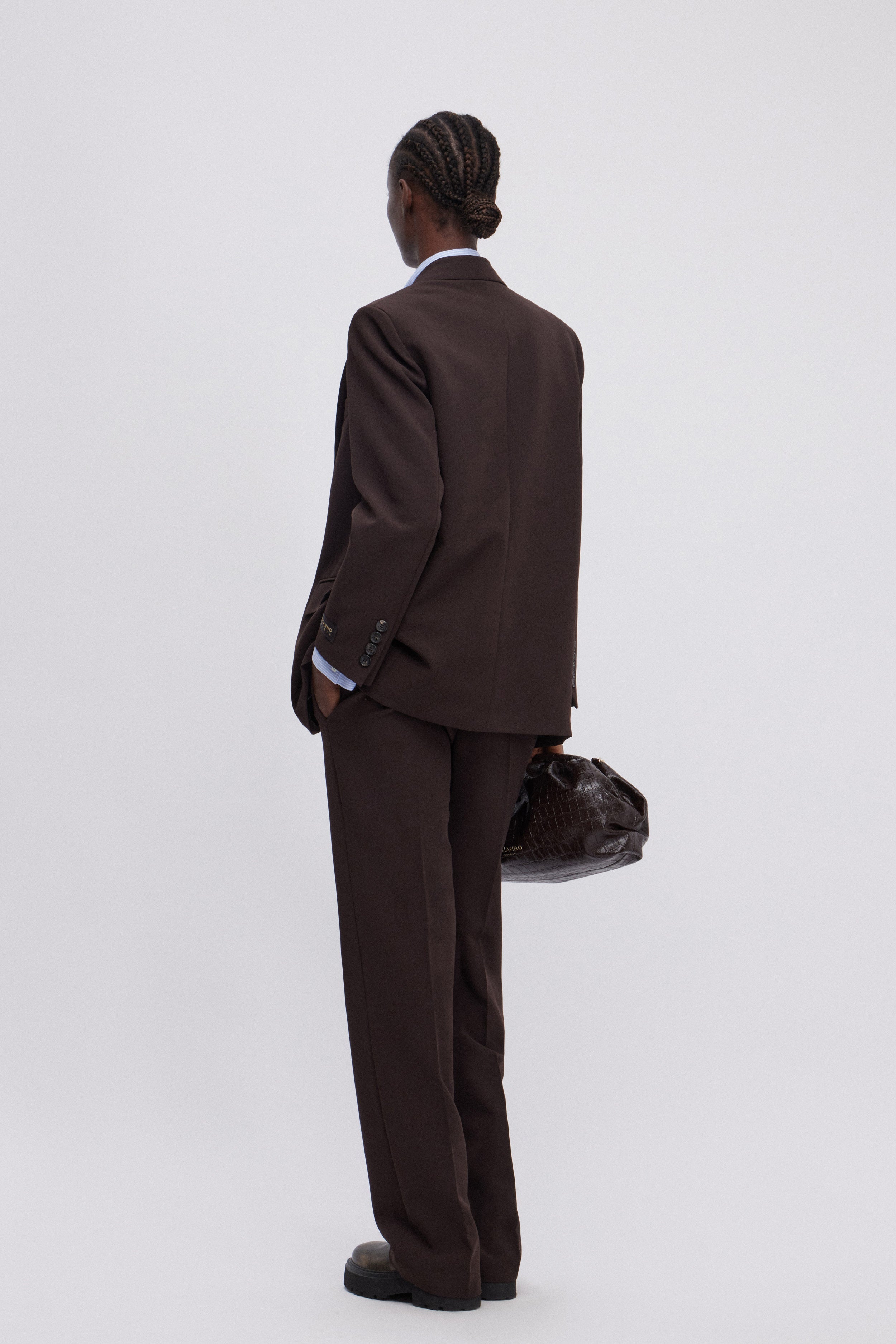 OVERSIZE CADY BLAZER