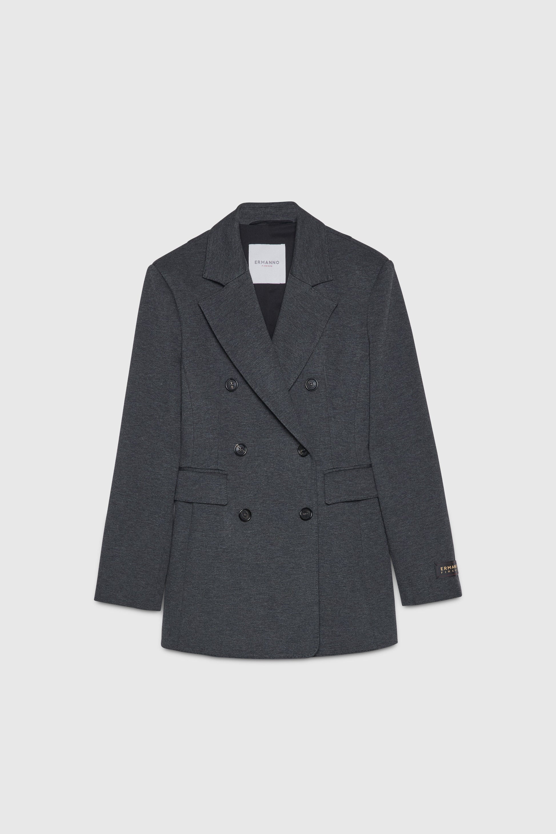 BLAZER IN JERSEY A DOPPIO PETTO