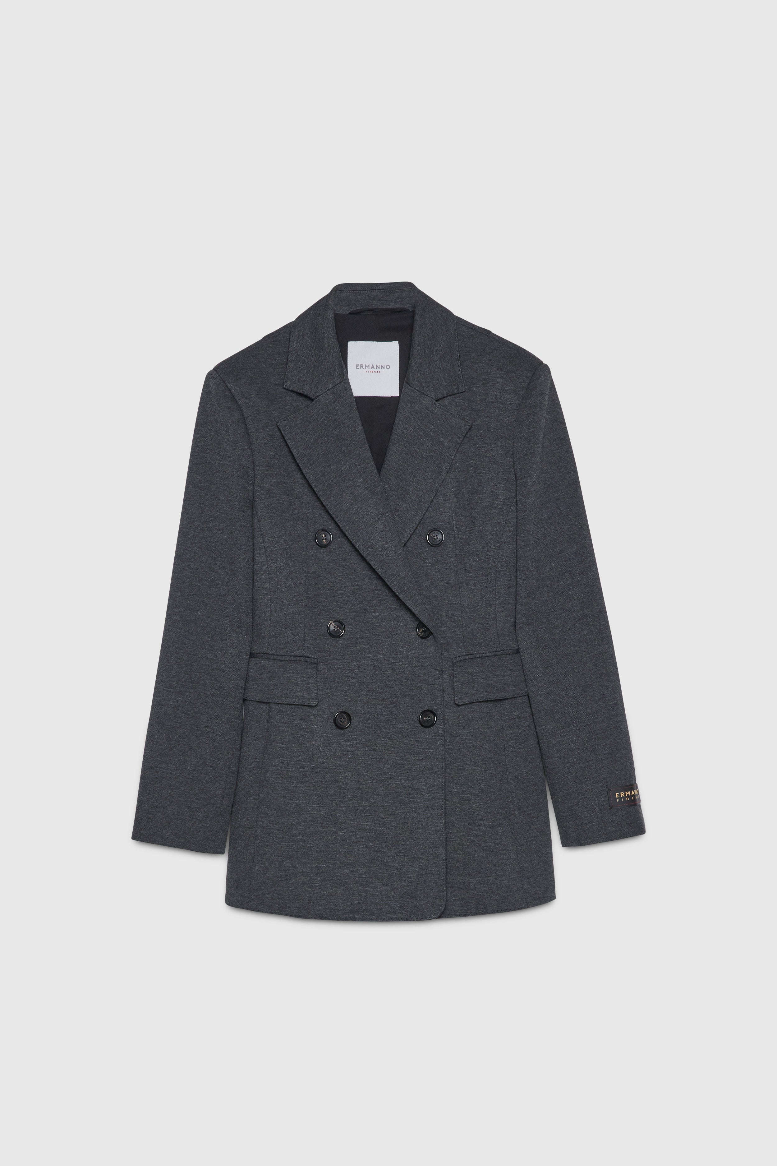 BLAZER IN JERSEY A DOPPIO PETTO