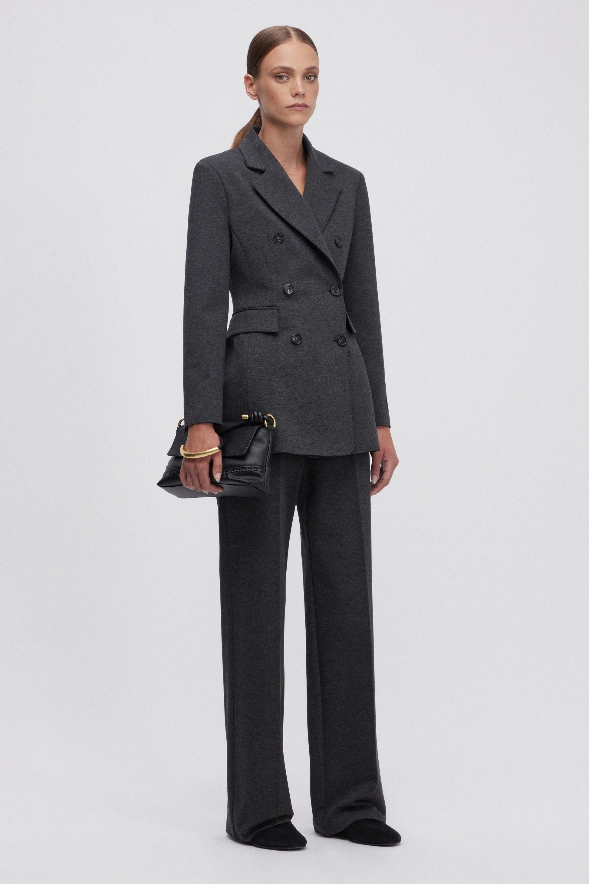 BLAZER IN JERSEY A DOPPIO PETTO