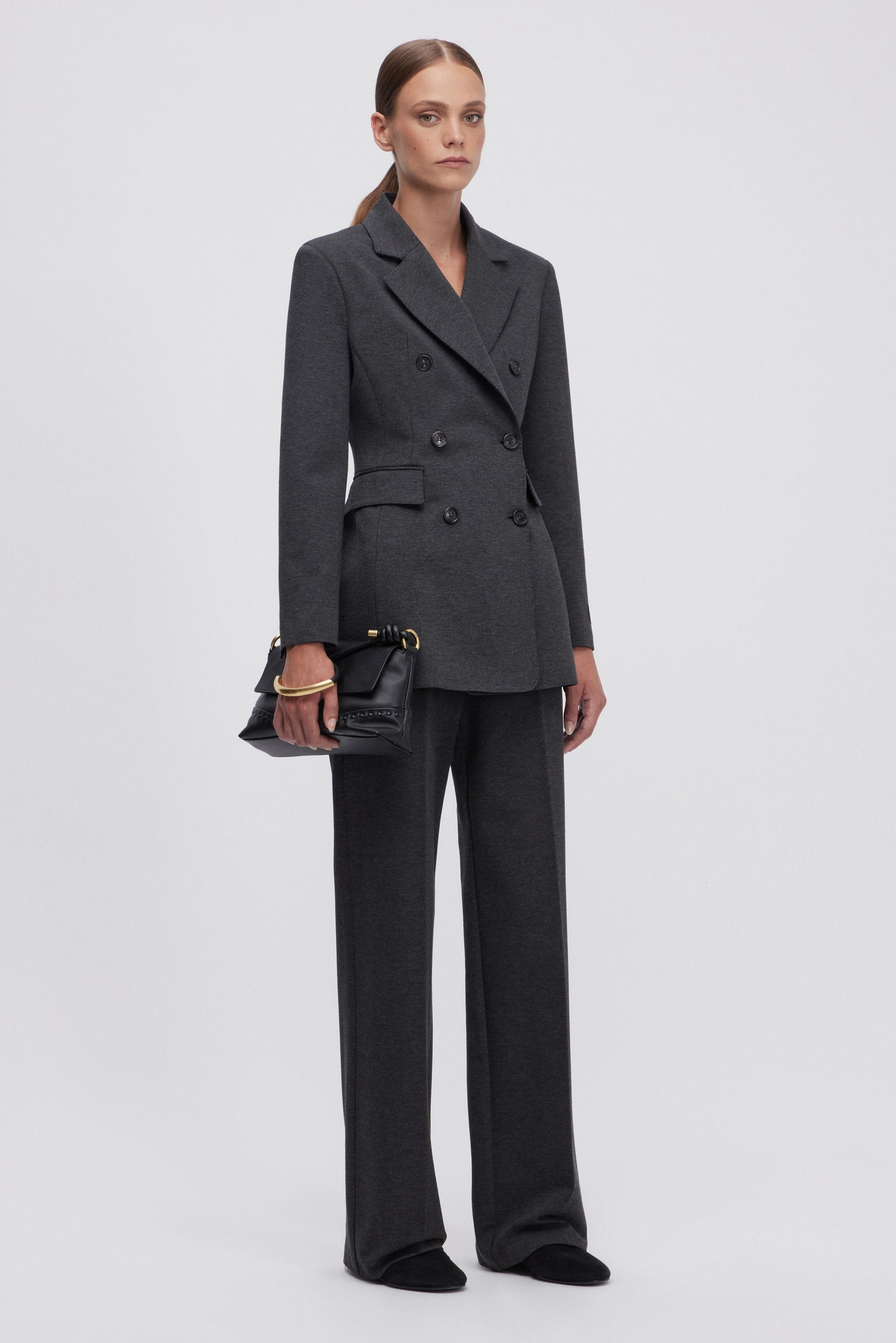 BLAZER IN JERSEY A DOPPIO PETTO