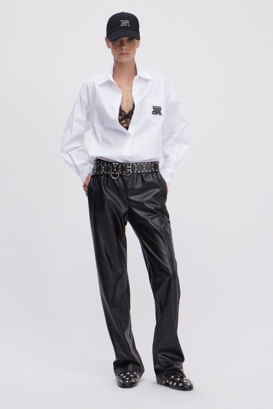 CAMICIA IN POPELINE CON LOGO GIOIELLO