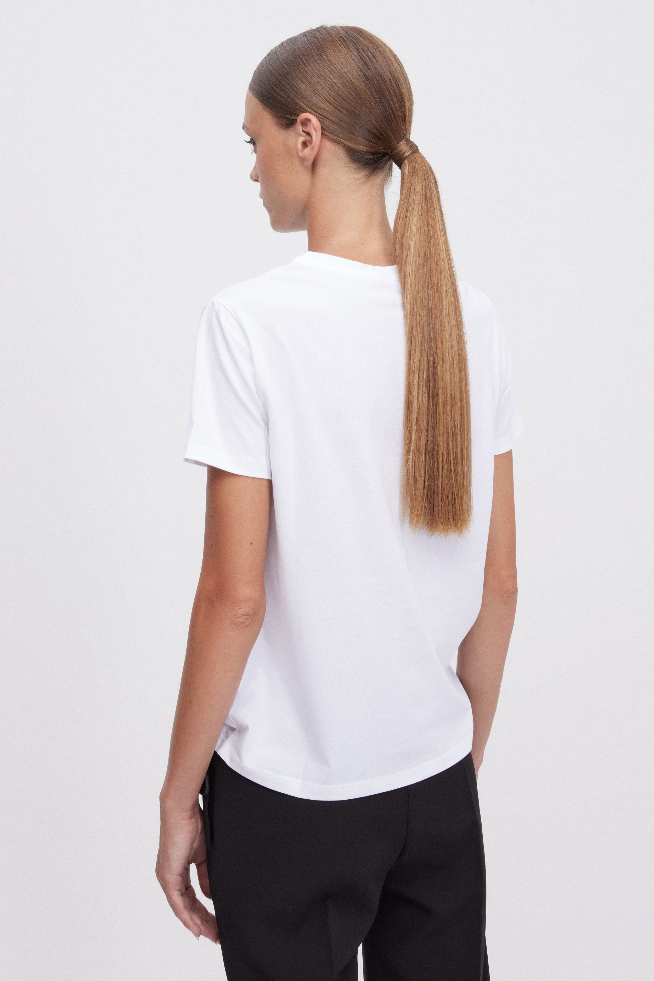 T-SHIRT EN JERSEY AVEC ĖCUSSON BIJOUX