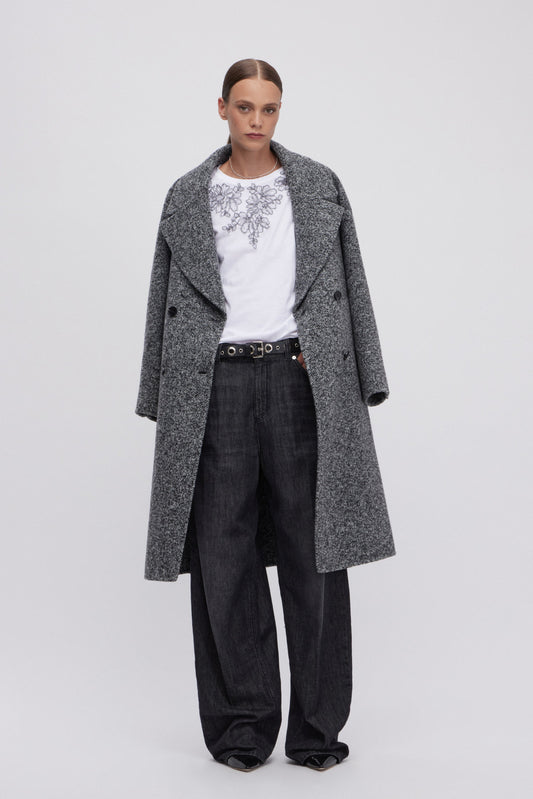 LONG SLEEVES JERSEY T-SHIRT WITH EMBROIDERY